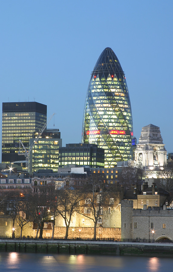 30 St Mary Axe by Tristram Compton