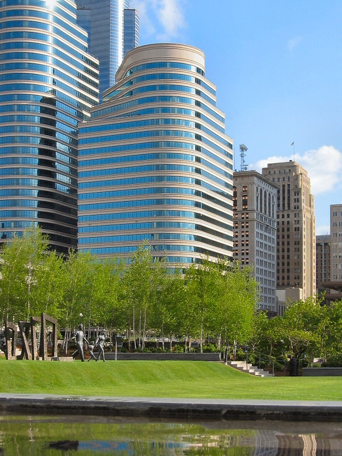 Fifth Street Towers I by James Peacock