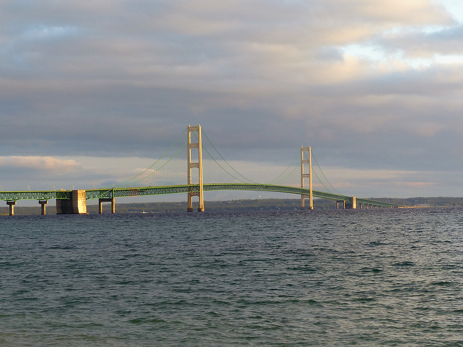 Mackinac Bridge by Nate Lindsey