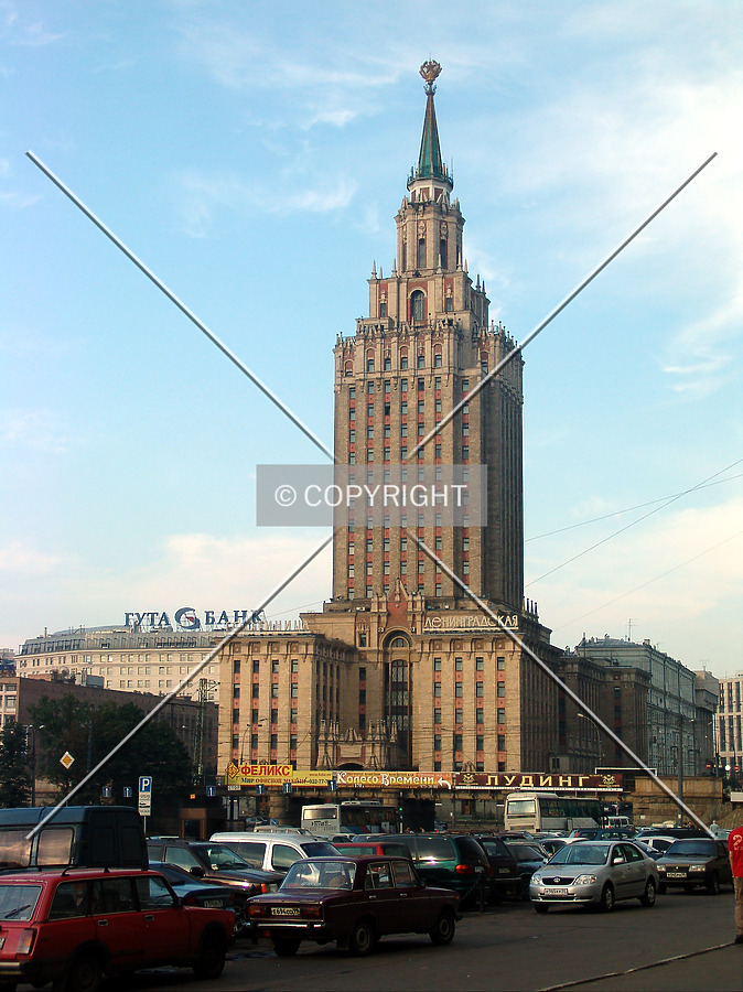 Leningradskaya Hotel by Alexander Ulyanov