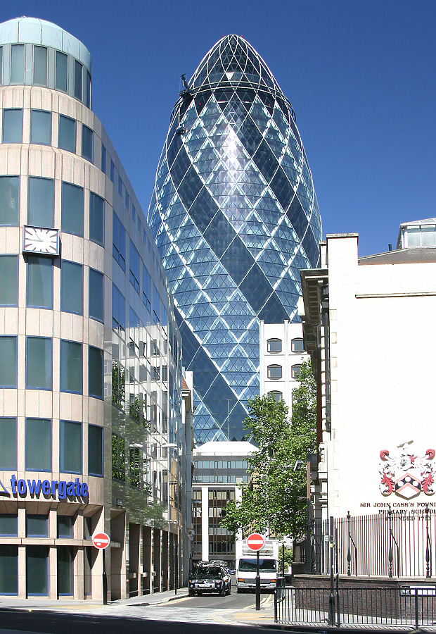 30 St Mary Axe by Tristram Compton