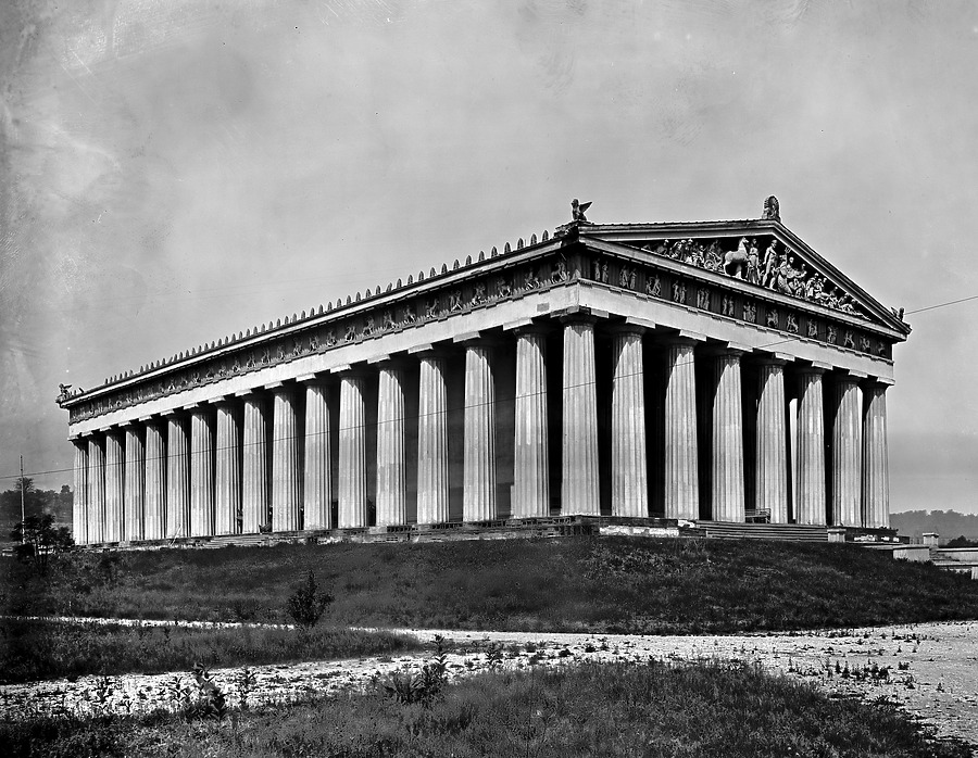 The Parthenon by Detroit Publishing Co.