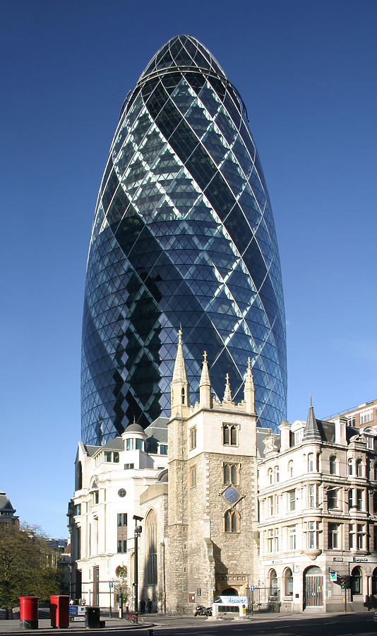 30 St Mary Axe by Tristram Compton