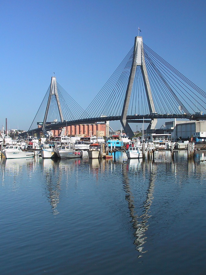 Anzac Bridge by John Bek