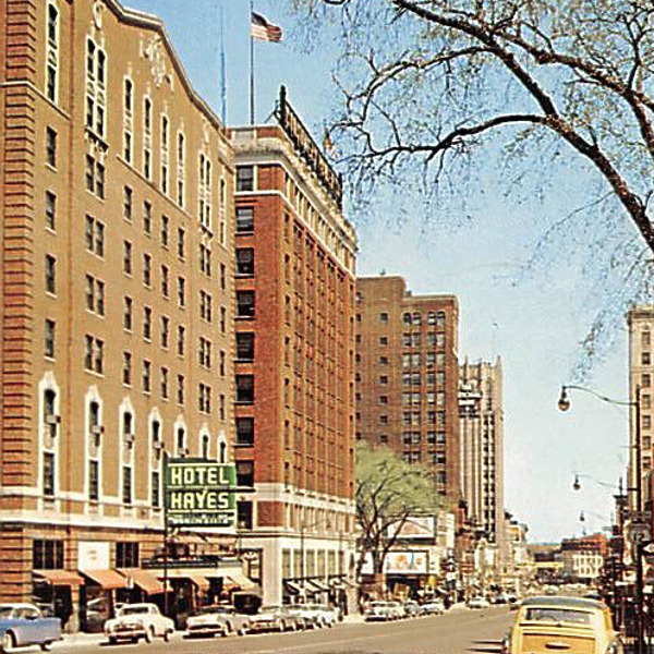 Consumers Energy Company Building by Hiawatha Card Co.