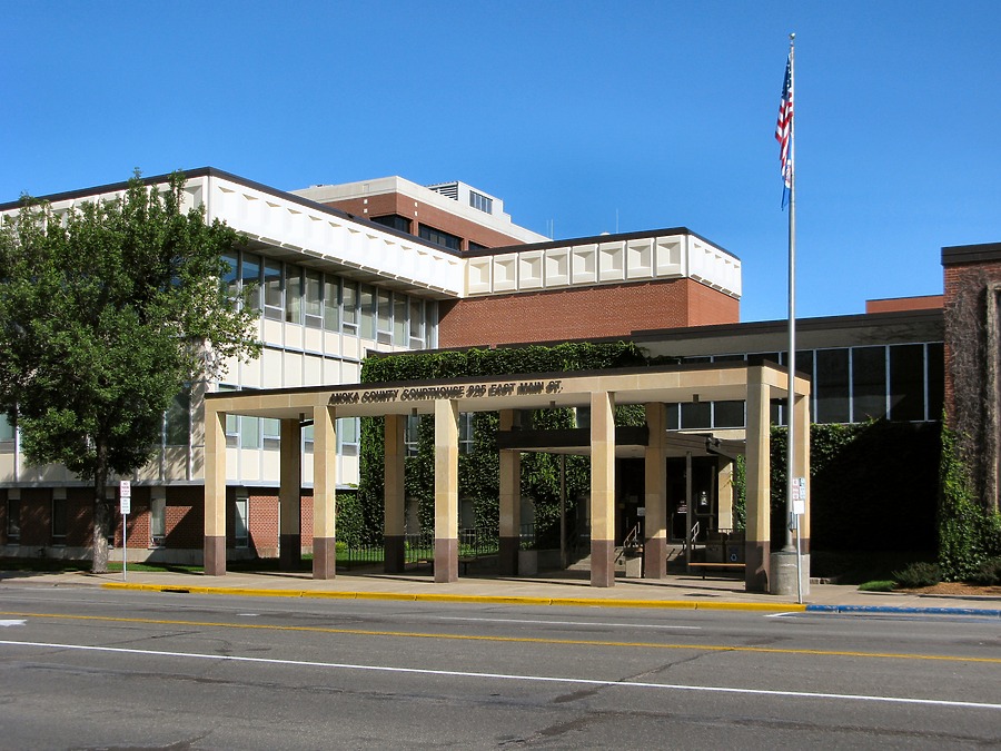 Anoka County Courthouse by James Peacock