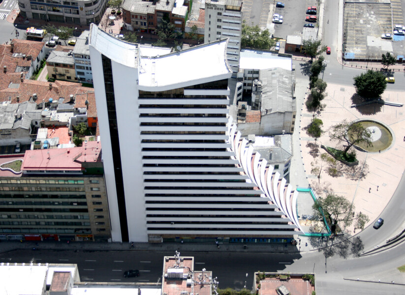 View from above, east side
