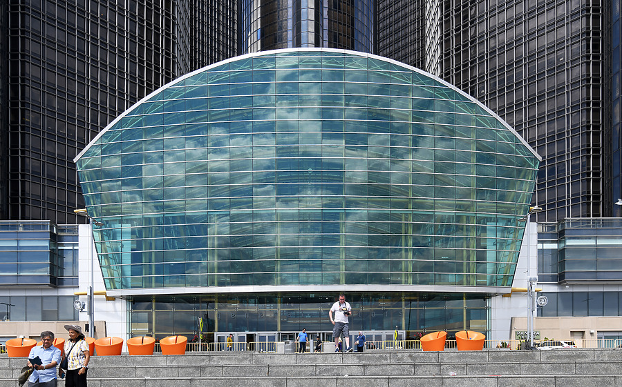 Detroit Marriott at the Renaissance Center by John W. Cahill