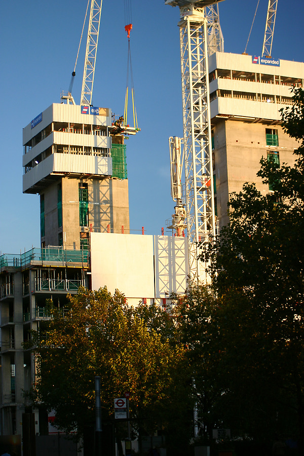 Pan Peninsula East Tower by Tristram Compton