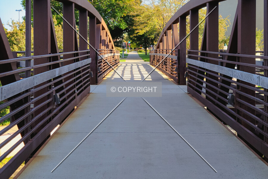 The Big Sioux River Pedestrian Bridge