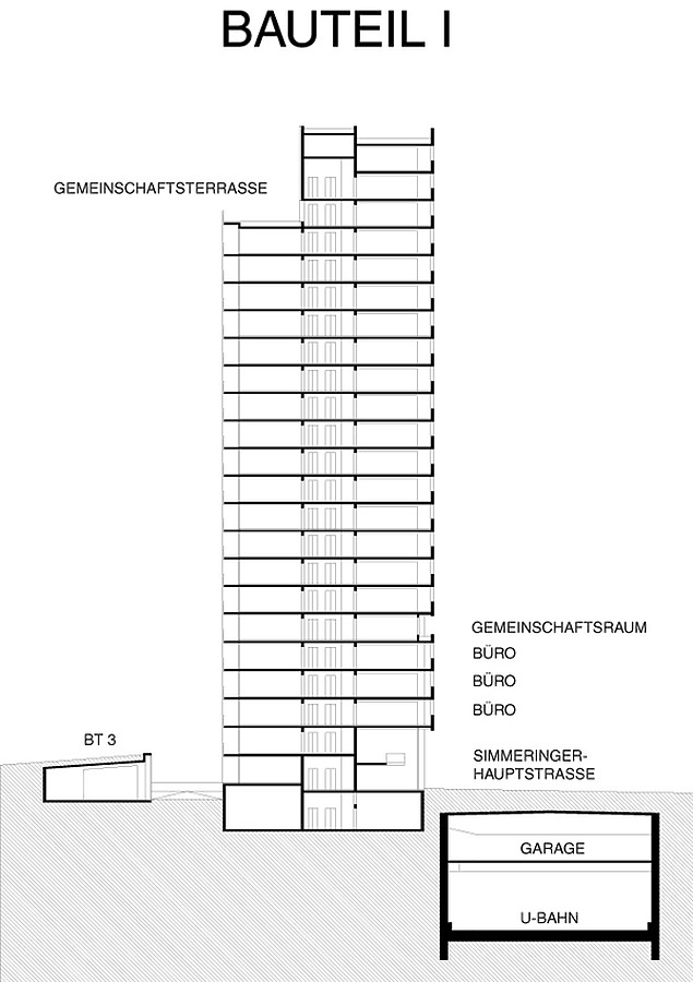 Hochhaus Simmering by Blaich + Delugan Architekten