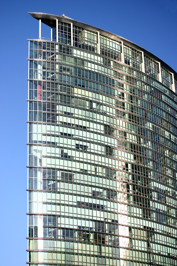 No.1 West India Quay by Tristram Compton