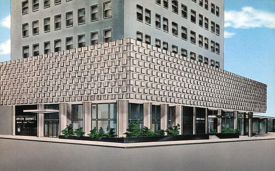 Sinclair Building by Aurora Postcard Company