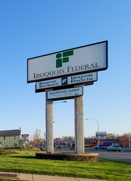 Iroquois Federal Sign