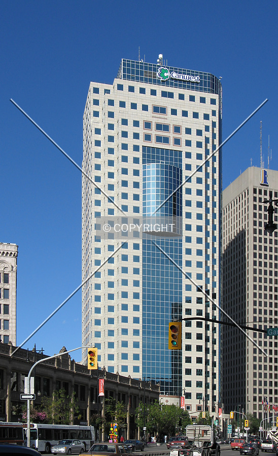 CanWest Global Place by Emmanuel D.