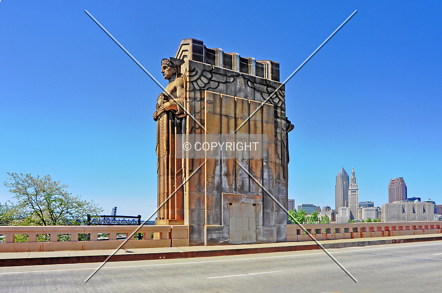 Terminal Tower Photo 210-892-627 - Stock Image - SKYDB