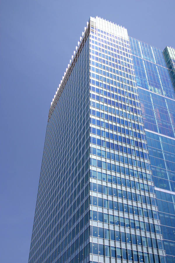 One Churchill Place by Tristram Compton