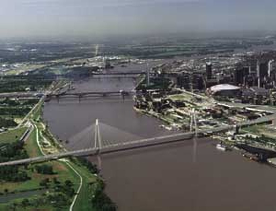 Stan Musial Veterans Memorial Bridge by Missouri Department of Transportation