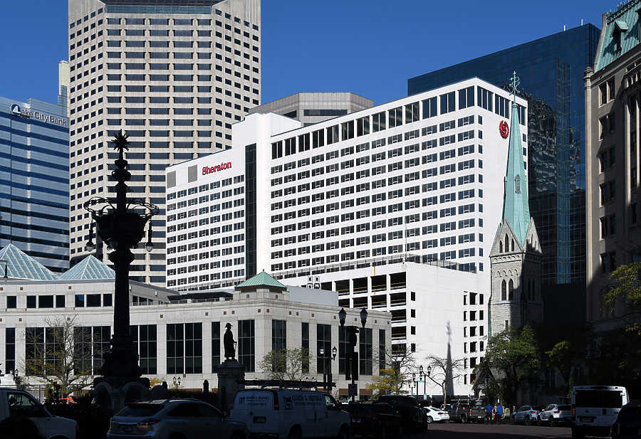 Sheraton Indianapolis City Centre by John W. Cahill
