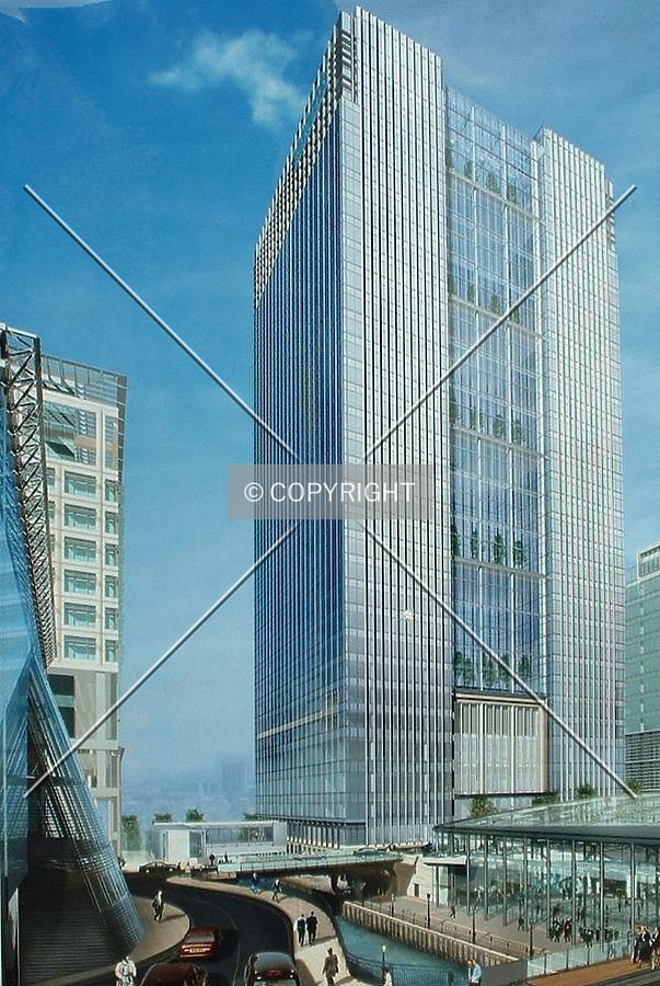 One Churchill Place by Mike Stanton