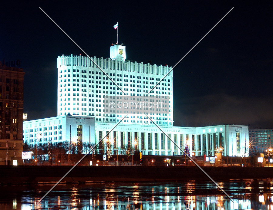 Government of Russia Building by Alexander Ulyanov