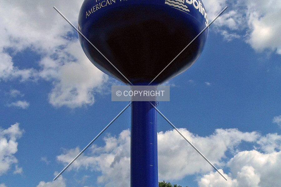 Bolingbrook Illinois American Water Tower
