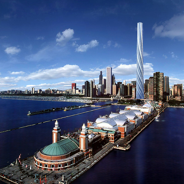 Chicago Spire by B. Victor Adams