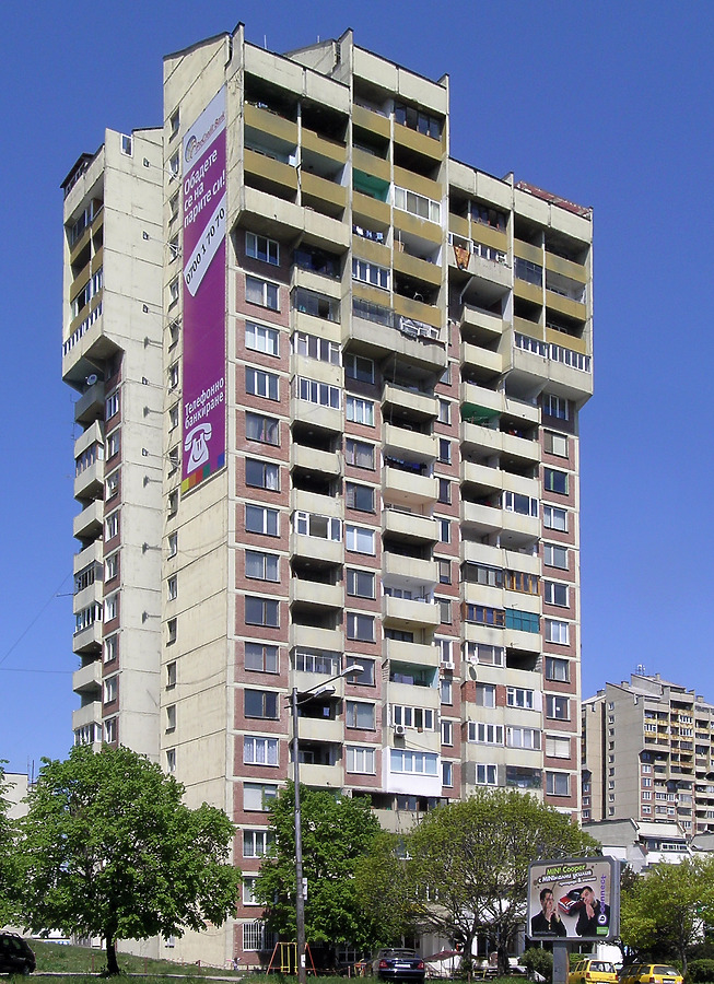 Mladost 1, Block 1B by Kaloian