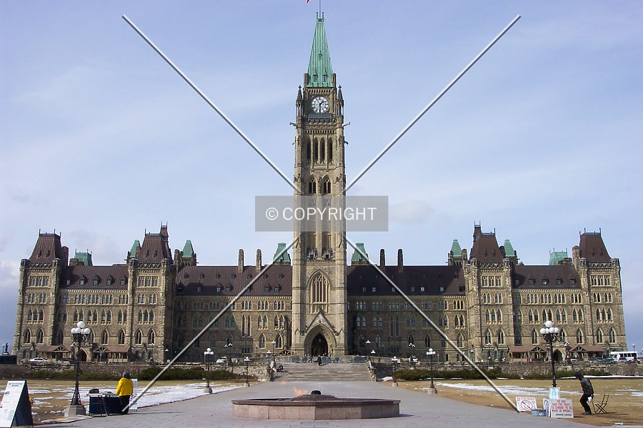 Parliament of Canada by Eric Blyth