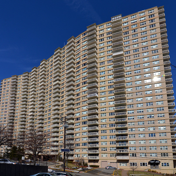 Mediterranean Towers West by John W. Cahill