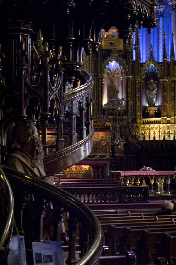 Basilique Notre-Dame-de-Montréal by Pavel Toczynski