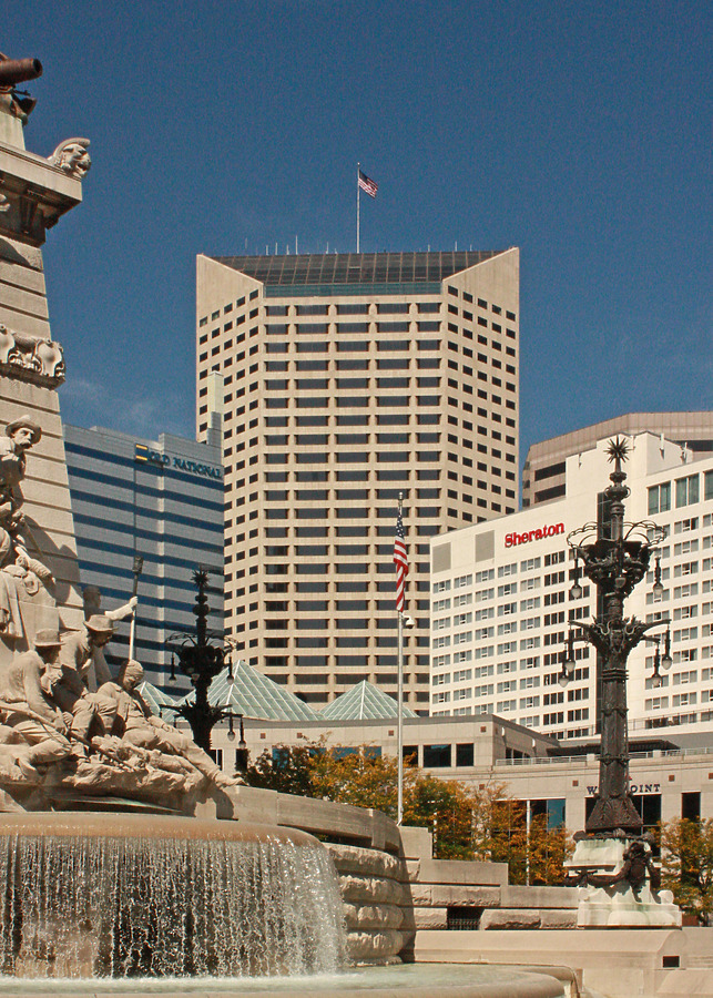 OneAmerica Tower by Ryan Hildebrand