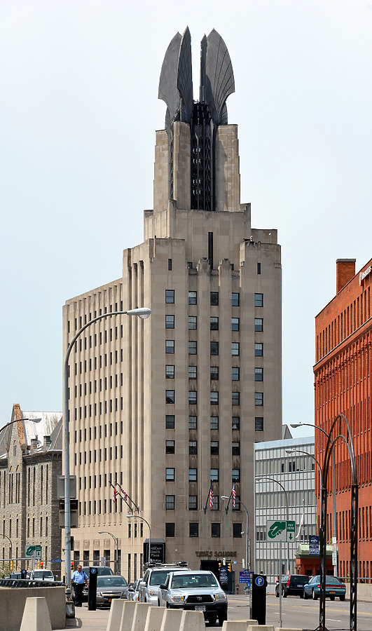 Times Square Building by John Cahill