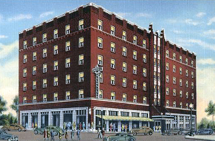 Lofts on the Square by Curt Teich & Co.