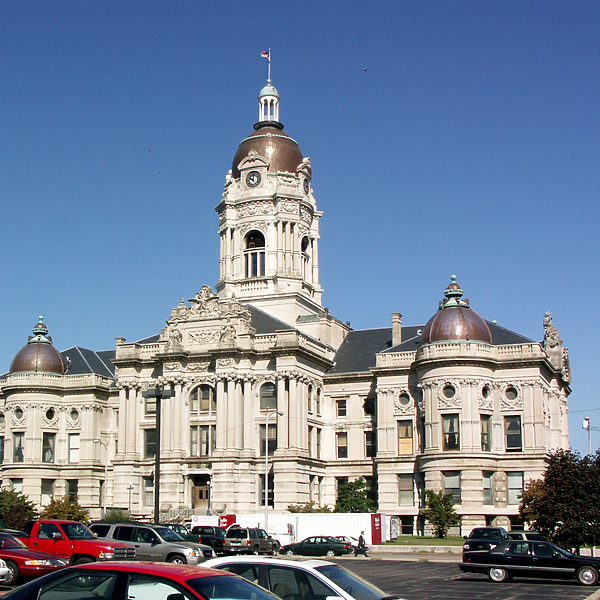 Old Vanderburgh County Courthouse by Marshall Gerometta