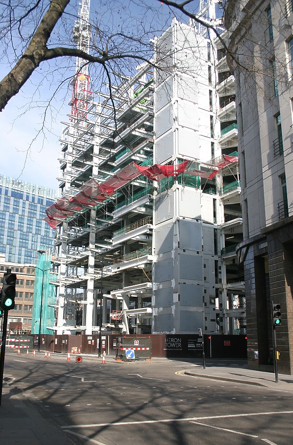 Heron Tower by Tristram Compton
