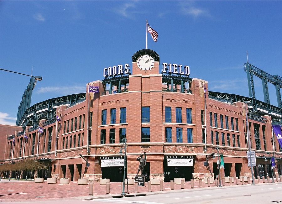 Coors Field Photo 229-035-805 - Stock Image - SKYDB