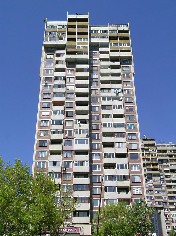 Mladost 1, Block 1V by Kaloian