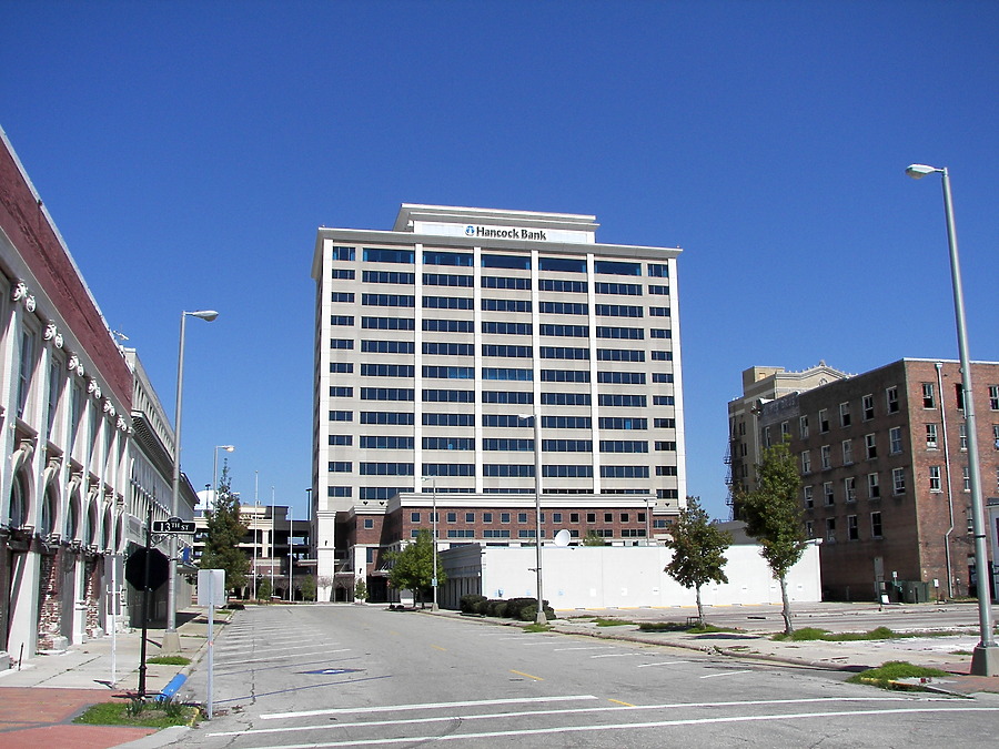 Hancock Bank Building by Rodney Gunn