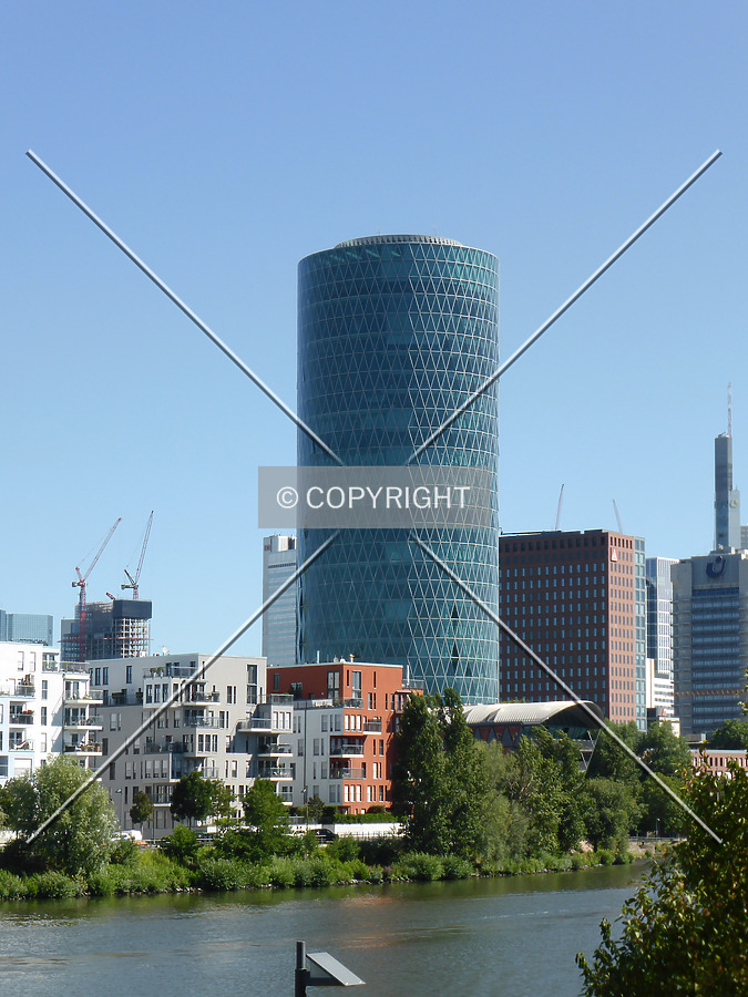 Westhafen Tower by Nephilim