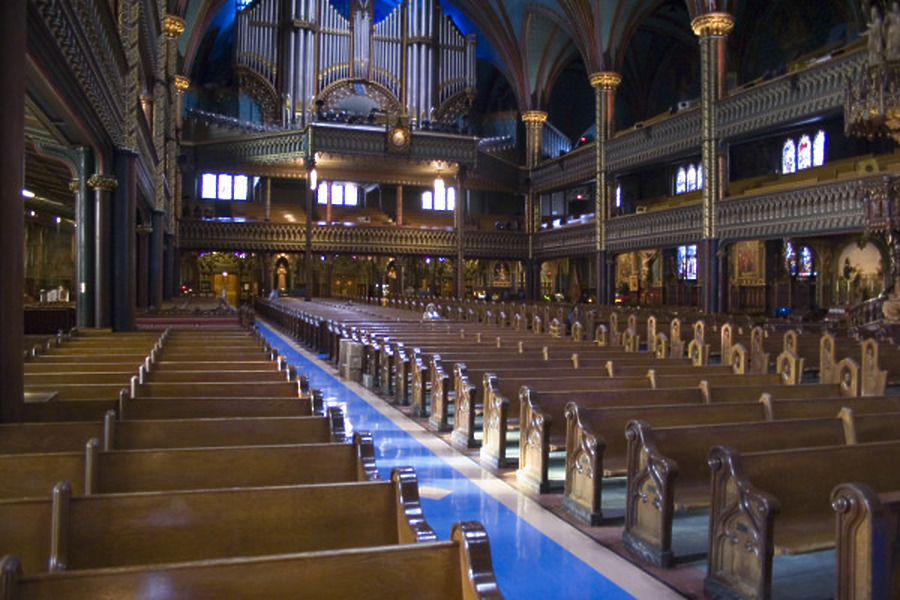 Basilique Notre-Dame-de-Montréal by Pavel Toczynski