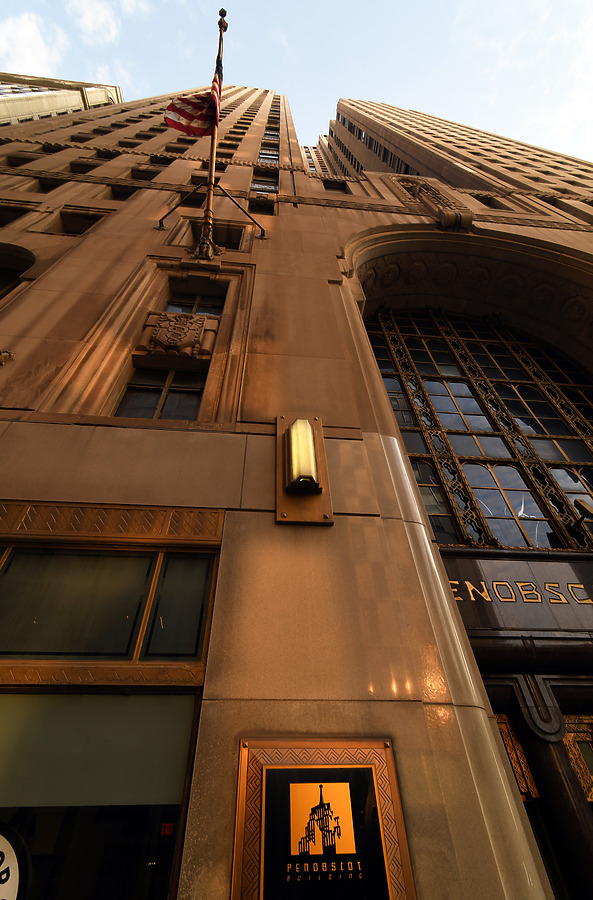 Penobscot Building by John W. Cahill
