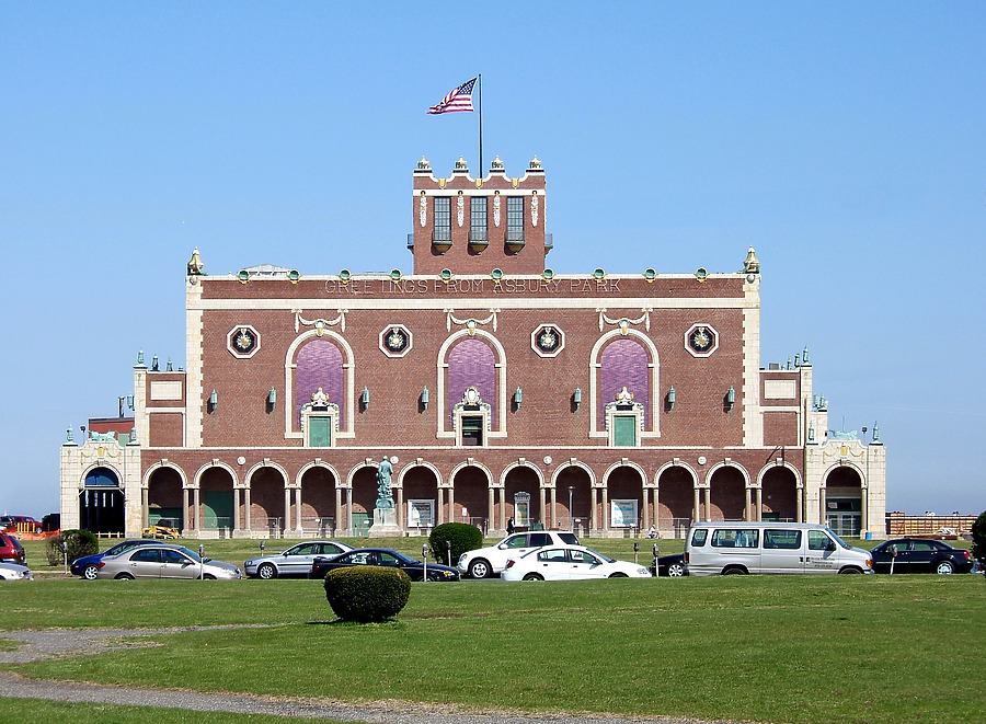 Asbury Park Convention Hall and Paramount Theater by John Cahill