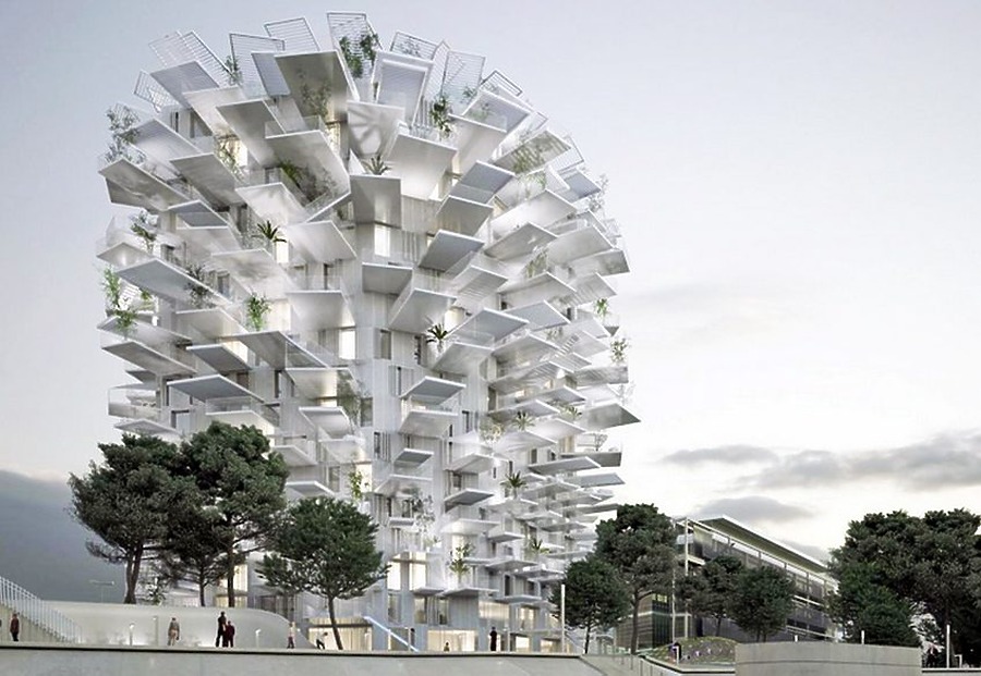 L'Arbre Blanc by Sou Fujimoto Architects / Nicolas Laisne Associés / Manal Rachdi OXO Architects