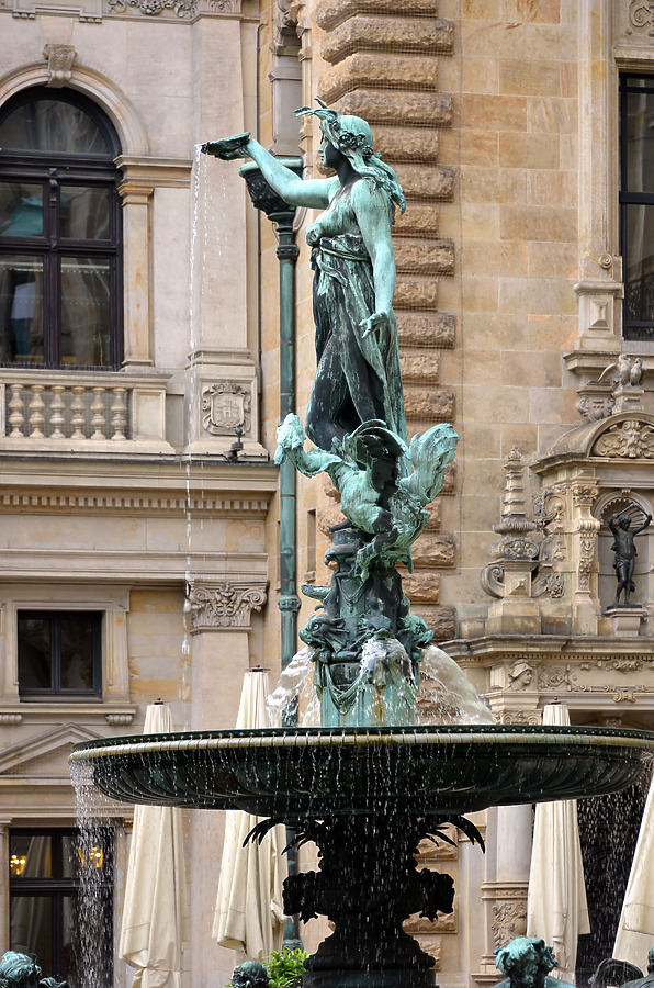 Hamburg City Hall by John W. Cahill