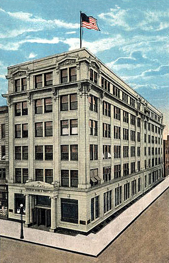 Wells Fargo Bank Building by Gardner News Agency