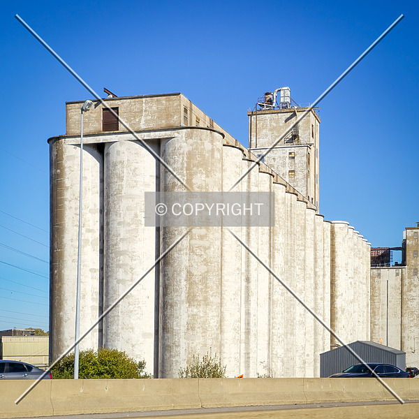 ADM Milling Company Silo by Ryan Hildebrand