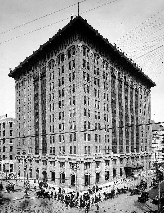 Patten Towers by Detroit Publishing Co.