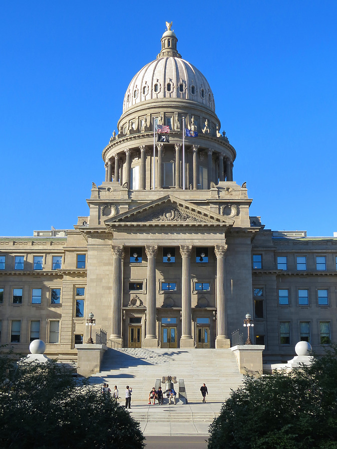 Idaho State Capitol by James Peacock