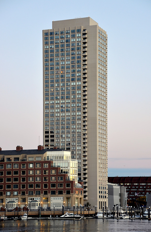 Harbor Towers I by John W. Cahill